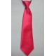 Краватка насичена рожева однотонна